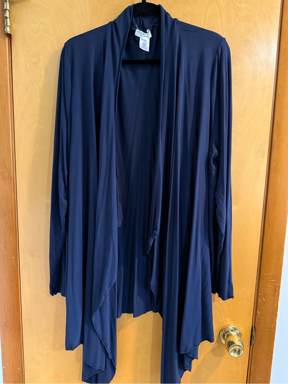 Barefoot Dreams Draped Open-Front Cardigan